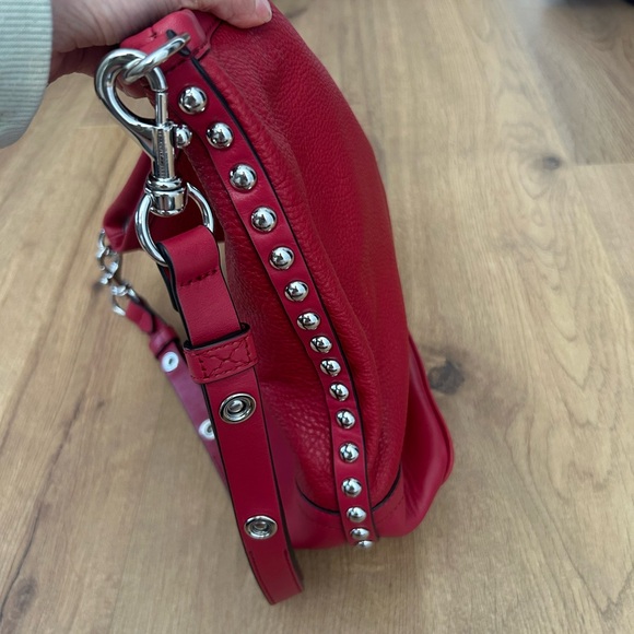 Rebecca Minkoff Vibrant Red Shoulder Bag - Picture 5 of 6